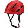predolo Casco Bici con Luce Ricaricabile USB Ventilazione Frontino Corto Regolabile