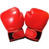 Angoily Guantoni da Boxe per Bambini in Pelle Pu Rossa, 1 Paio