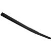 GLEAVI Manubrio per Mountain Bike in Lega di Zinco Nero 560mm Finitura Aerodinamica per Ciclismo Outdoor su Percorsi Montani Accidentati