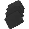 Luxshiny 4 Pezzi Parastinchi per Sci in Schiuma Plastica Nera Barriera Antifrizione Traspirante per Protezione e Comfort Durante lo Sci e Snowboard