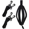 GLEAVI Attrezzatura per Allenamento Pallavolo Fascia di Allenamento Pallavolo Trainer per Salto in Nylon Nero, Giochi Indoor in Giardino