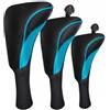 Jinhxofs Coprilegno da Golf Protettivo Coprilegno Antigraffio Coprimazza con Calza per Golfisti, Allenamento