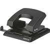 Centra Esselte Centra HP30, Perforatore a 2 fori per casa e ufficio pratica e robusta, Fora fino a 30 fogli, Bucatrice da tavolo e scrivania portatile con cassetto di raccolta inferiore, Nero, 623667