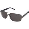 Carrera Carrera 8063/S R80/M9 | Occhiali da Sole Graduati o Non Graduati | Prova Online | Metallo | Rettangolari | Rutenio | Adrialenti
