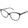 Love Moschino MOL591 807 | Occhiali da Vista Graduati | Plastica | Cat Eye, Ovali / Ellittici | Nero | Adrialenti
