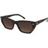 Carrera Carrera 3081/S 086/HA | Occhiali da Sole Graduati o Non Graduati | Prova Online | Plastica | Cat Eye | Marrone, Havana | Adrialenti