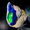 AK GEMS AND JEWELLERY Opale Nero Etiopico Naturale Opale grezzo Opal Rough 9.5 Ct 17x15 mm