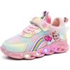 scarpe bambina Luci Led Principessa sneakers lampeggianti fumetti