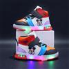 Scarpe bambini Mickey Minnie Luci Led lampeggianti sneakers