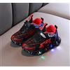 botticelli Scarpe bambini Luci Spiderman Led Sport Sneakers Luminose