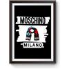 MOSCHINO - SCIARPA DONNA - 50% LANA - LUNGHEZZA 170 cm - MADE IN ITALY