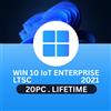 Microsoft Windows 10 IoT Enterprise LTSC 2021 | OEM NONSLP | 20 PC | A vita