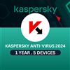 Kaspersky Antivirus 2024 | 5 Dispositivi | 1 Anno