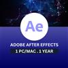 Adobe After Effects | 1 PC / Mac | 1 Anno | Chiave di Abbonamento