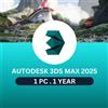 Autodesk 3ds Max 2025 | 1 PC | 1 Anno | Chiave di Abbonamento