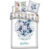 Harry Potter Set di biancheria da letto per Harry Potter in 100% cotone 140x200 cm