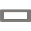 BTICINO Placca MatixGO 7 Mod. Tortora - JA4807TD