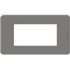 BTICINO Placca MatixGO 4 Mod. Tortora - JA4804TD