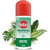 Autan Tropical Spray Secco, Spray Antizanzare Forte, Repellente Zanzare Azione Protettiva Duratura, Fino a 8h protezione, per viaggi in Luoghi Tropicali, Efficace per Virus West Nile, 1 Conf da 100ml
