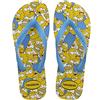 Havaianas Simpsons Unisex - Adulto FlipFlop White/White/Blue Star/Blue Star 35 EU