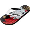 Havaianas Top Netflix Unisex - Adulto FlipFlop Black/White 37 EU