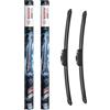 Bosch Aerotwin Aerotwin eAR 451 S Tergicristalli Anteriori, Set di 2 Tergicristalli di Ricambio, con Adattatore Preassemblato, 450 mm / 475 mm - Confezione Salvaspazio