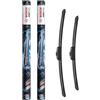Bosch Aerotwin Aerotwin eAR 531 S Tergicristalli Anteriori, Set di 2 Tergicristalli di Ricambio, con Adattatore Preassemblato, 530 mm / 450 mm - Confezione Salvaspazio