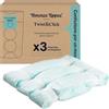 Tommee Tippee Sacchetti per mangiapannolini Twist & Click, 3 ricariche da 10,5 metri, pellicola antibatterica* multistrato, da inserire nella ricarica in uso, 3 x 10,5 m