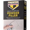Bartoline Stucco in Polvere Multiuso 1,5 kg - Finitura Resistente e Liscia per Intonaco, Legno, Mattoni e Pietra - Facile da Preparare e Carteggiare