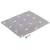 Medi Partners Cuscino termico microonde con noccioli di ciliegia 500g rettangolare 20x25cm 100% Cotone Riscaldante Cuscino Cervicale per terapia del freddo e del calore (Stars)