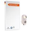 KÖNIGHAUS Riscaldatore a infrarossi Könighaus - 300 watt ✓ Doppia protezione anti-surriscaldamento ✓ Temperatura di esercizio in 2-4 min ✓ Montaggio a parete ✓ Termostato