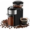Wancle Macinacaffè Elettrico, Macinacaffè regolabile con 28 livelli di macinatura, macinatura precisa per 2-12 tazze, Per Espresso, caffè filtro e French Press, 220V
