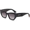 Lanvin LNV651S 001 Black Sunglasses Woman Acetato, Modified Rectangle, 51
