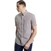 Ben Sherman Camicia da Uomo Signature House a Quadri, Maniche Corte, Colletto con Bottoni