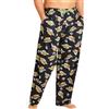 Disney Pantaloni Pigiama Uomo Adolescenti Morbido Confortevole Pantaloni Cotone con Tasche Abbigliamento da Casa Idee Regalo (2XL, Nero Baby Yoda)