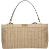 Gianni CHIARINI BORSA DONNA MARIGOLD IN RAFFIA E CAMOSCIO A SPALLA SABBIA BS12245