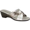 Boulevard KALEIGH - Sandali da donna con tacco in peltro, Peltro Argento, 40 EU