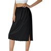 Vhersily Sottogonna da Donna Lunga Mezza Sottoveste Gonna Sottovesti con Elastico in Vita Pizzo