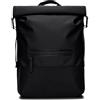 Rains Trail Rolltop Backpack W3 Dagrugzak Zwart