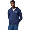 Wrangler Felpa con Cappuccio con Zip, Blu Navy, M