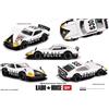 TrueScale Miniatures Mini GT KHMG208 1/64 Nissan Fairlady Z Auto Kaido GT Police Modello Bianco