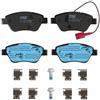 TRW GDB1654 Pastiglie Freno Set di 4 para Fiat Panda/Panda Classic (169_) 2003 - Assale anteriore e Altri Veicoli