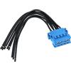 ECSiNG Connettore per Riparazioni Faro Posteriore Auto 8 Pin 1254633110 Compatibile con BMW Serie 5 E60 2007-2010 15 Cm
