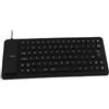 Knoruley Tastiera Morbida In Silicone con 85, Tastiera per Computer, Tastiera USB Cablata, Tastiera Portatile per Laptop, Tastiera Pieghevole Impermeabile