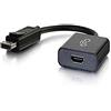 C2G Adattatore attivo DisplayPort™ a HDMI® da 20 cm (8) - Convertitore da DP a HDMI Ultra HD 4K 30Hz - Nero