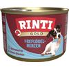 RINTI Gold Poultry Hearts Mini Cuori di pollame per cani di piccola taglia 185g
