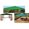 Giardini del Re Telo di Ricambio per Gazebo, Verde, 300x400x2 cm