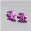 AAA Naturale Viola Ceylon Zaffiro Loose Ovale Gemma Taglio Combinato Paio 7x5 MM