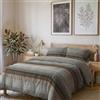 Italian Bed Linen Parure Copripiumino Infinity No Stiro