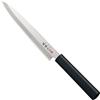 KAI Seki Magoroku Kinju e Hekiju Yanagiba Mancino 21,0 cm Lunghezza lama - 8A solid & SUS420J2 - 58 & 56 (±1) HRC - fatto a mano - Legno Pakka & PP plastica - Coltello da pesce - Made in Japan